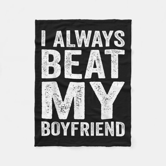 Ich habe meinen Freund, der immer ein sonniges Bez Fleecedecke (Vorderseite)