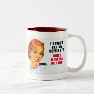 Ich habe meinen Kaffee noch nicht getrunken... 0,4 Zweifarbige Tasse