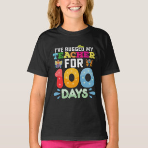 Ich habe meinen Lehrer 100 Tage lang mit Schulwanz T-Shirt
