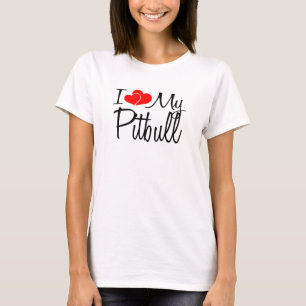 Ich habe meinen Pitbull Hund gehört T-Shirt