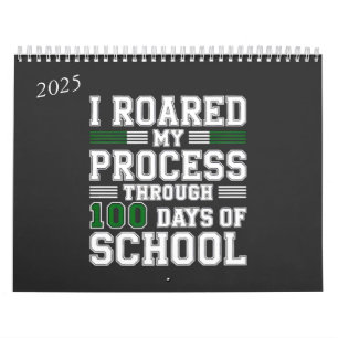 Ich habe meinen Prozess durch 100 Schultage getrie Kalender