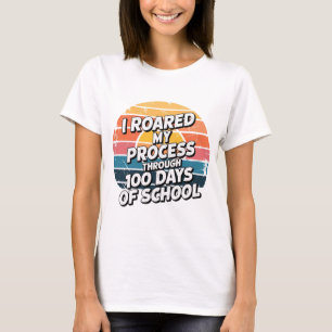 Ich habe meinen Prozess durch 100 Schultage getrie T-Shirt
