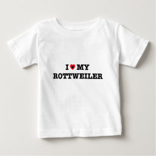 Ich habe meinen Rottweiler gehört Baby T-shirt