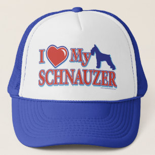 Ich habe meinen Schnauzer gehört Truckerkappe