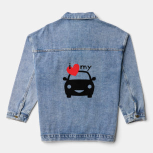 Ich habe meinen Wagen Liebe! Jeansjacke