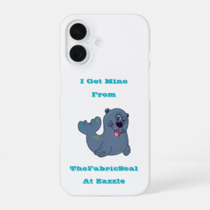 Ich habe Meins Von The Fabric Seal Bei Zazzle iPhone 16 Hülle