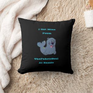 Ich habe Meins Von The Fabric Seal Bei Zazzle Kissen