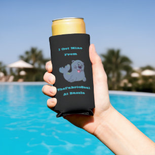 Ich habe Meins Von The Fabric Seal Bei Zazzle Selters Dosenkühler