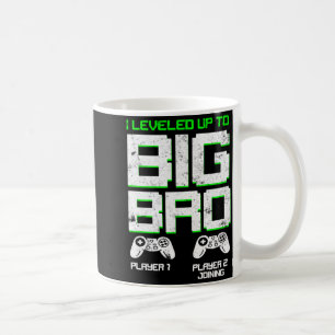 Ich habe mich auf Big Bro Kids Gamer neuer Bruder Kaffeetasse