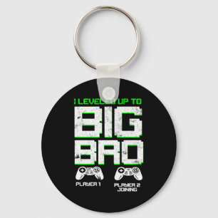 Ich habe mich auf Big Bro Kids Gamer neuer Bruder Schlüsselanhänger