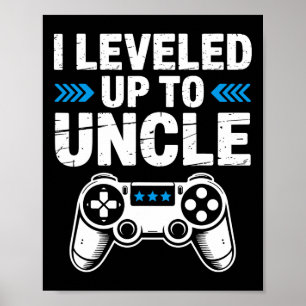 Ich habe mich auf Uncle Gamer Gaming Schwangerscha Poster