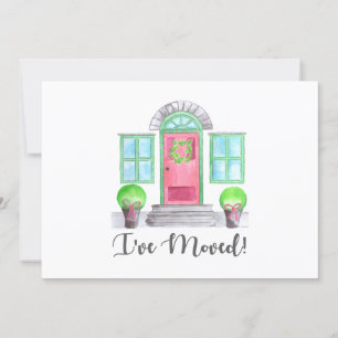 Ich habe mich bewegt! Christmas Zuhause Einladung