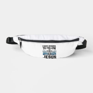 Ich habe mich entschieden, Jesus Vintage-Shirt zu Bauchtasche