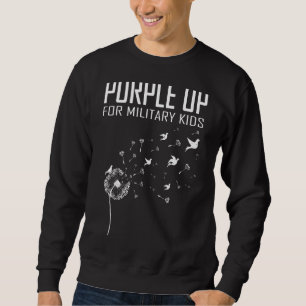 Ich habe mich für Militärkinder, Soldat Dandelion, Sweatshirt