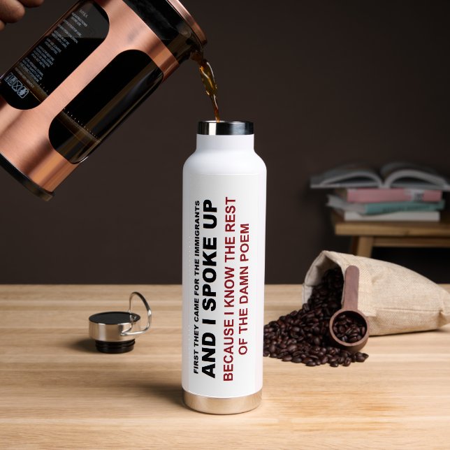 Ich habe mich geäußert trinkflasche (Kaffee (gedreht))
