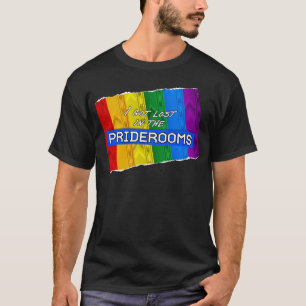 Ich habe mich in den Priderooms verirrt - Backroom T-Shirt