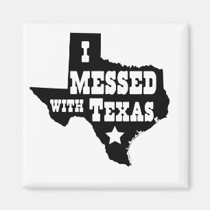 Ich habe mich mit Texas unterhalten Magnet