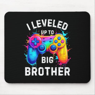 Ich habe mich zum großen Bruder hochgelevelt Lusti Mousepad