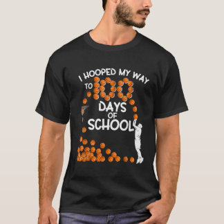 Ich habe mir den Weg zu 100 Tagen Basketball gemac T-Shirt