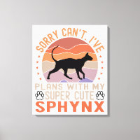 Ich habe mit meiner Sphynx-Katze Pläne
