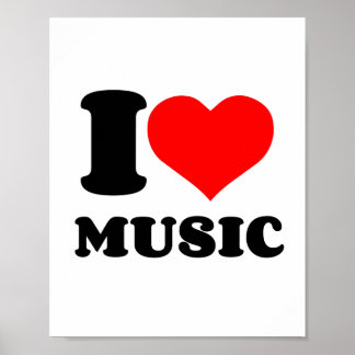 ICH HABE MUSIK POSTER