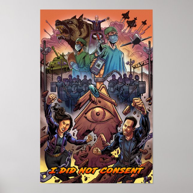 Ich habe Musikvideo-Poster nicht zugestimmt Poster (Vorne)