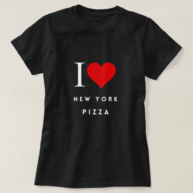 Ich habe New York Pizza blk Womens T - Shirt (Design vorne)