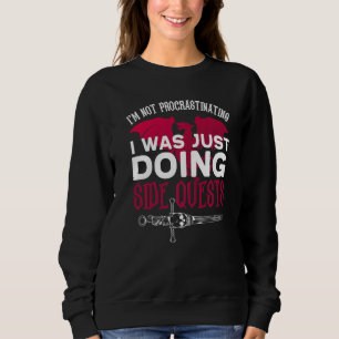 Ich habe nicht aufgeblasen, dass ich nur Side Que Sweatshirt