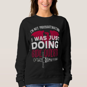 Ich habe nicht aufgeblasen, dass ich nur Side Que Sweatshirt