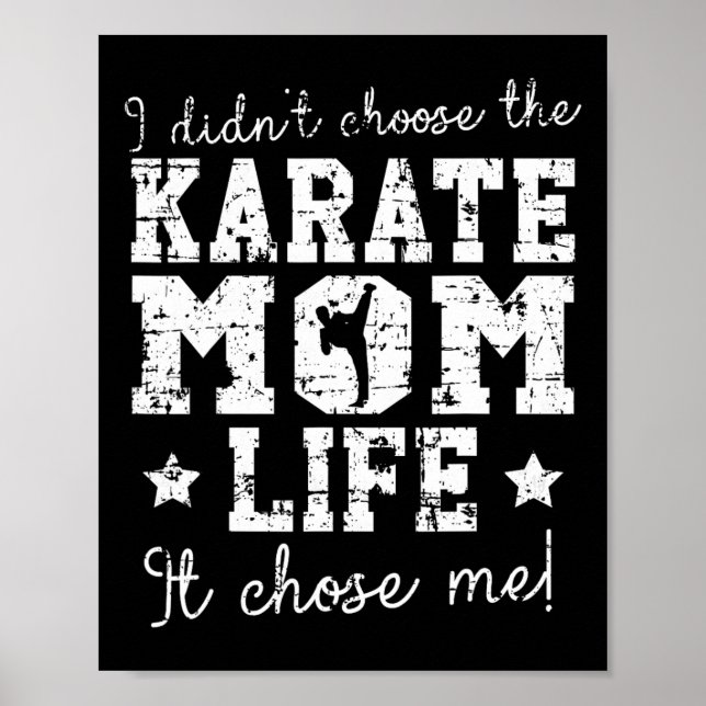 Ich habe nicht das Karate-Mutter-Leben gewählt, es Poster (Vorne)