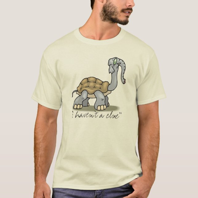 "Ich habe nicht ein Anhaltspunkt" T-Shirt (Vorderseite)