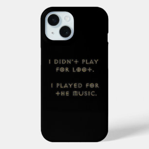 Ich habe nicht für Beute gespielt. Case-Mate iPhone Hülle