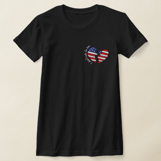 Ich habe nicht für ihn gestimmt T-Shirt (Ablage )