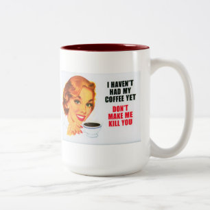 Ich habe nicht meinen Kaffee noch… Tasse getrunk