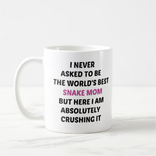 Ich habe nie gebeten, die beste Schlangenmutter de Kaffeetasse