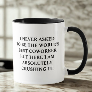 Ich habe nie Gefragt, der beste Mitarbeiter der We Tasse