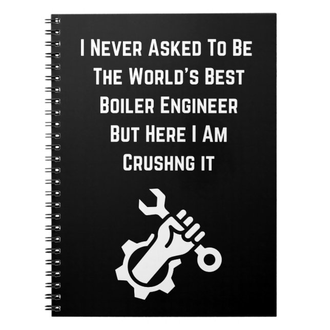 Ich habe nie Gefragt, die Welt zu sein Notizblock (Vorderseite)