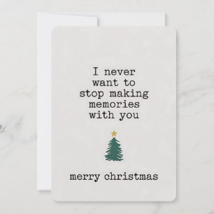 Ich habe nie Gewollt, aufhören, mit dir Erinnerung Einladung