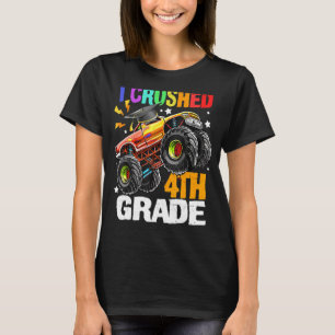 Ich habe Niedlichen Monster-Lkw der vierten Klasse T-Shirt