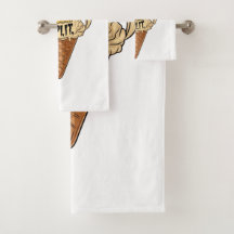 Ich habe niedliches Bananeneis gespalten