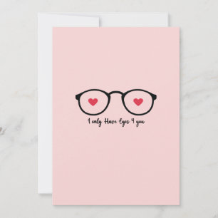 Ich habe nur Augen für dich Feiertagskarte