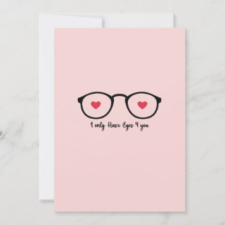 Ich habe nur Augen für dich Feiertagskarte