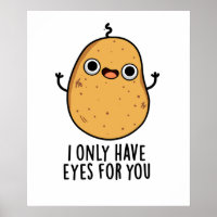 Ich habe nur Augen für dich lustige Potato Puppe