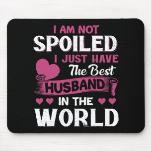 Ich habe nur das beste Ehemann der Welt Mousepad