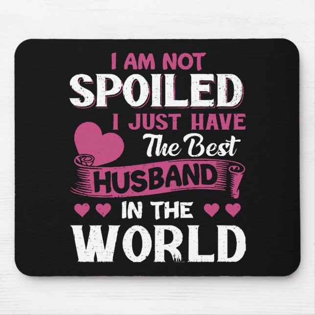 Ich habe nur das beste Ehemann der Welt Mousepad (Vorne)