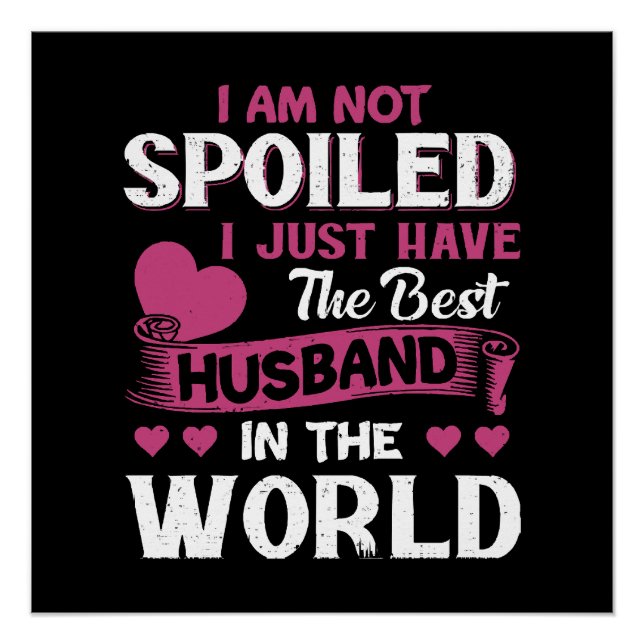 Ich habe nur das beste Ehemann der Welt Poster (Vorderseite)