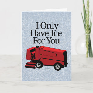Ich habe nur Eis für dich (Eishockey) Karte