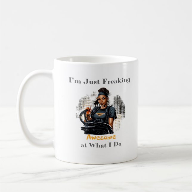 Ich habe nur Freak ... Klassisch Kaffeetasse (Links)