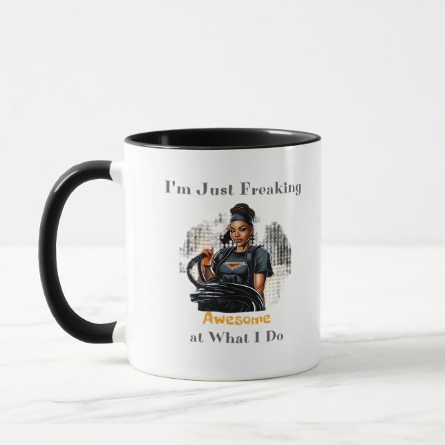 Ich habe nur Freak ... Klassisch Tasse (Links)