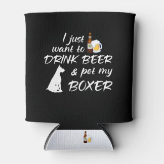 Ich habe nur Gewollt, Bier und meinen Boxer zu tri Dosenkühler